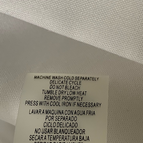 Calvin Klein White Sleeveless Blouse - Picture 6 of 7